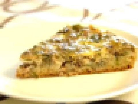 Рыбный пирог из рисовой манки 