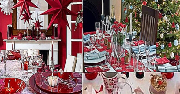 Как украсить стол на Новый год и Рождество Идеи сервировки и декора праздничного стола 