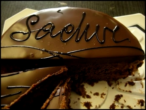 Австрийская кухня_Шоколадный торт Захер 