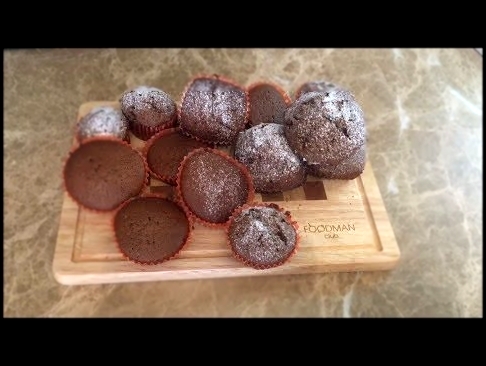 Шоколадные кексы с шоколадной крошкой: рецепт от Foodman.club 