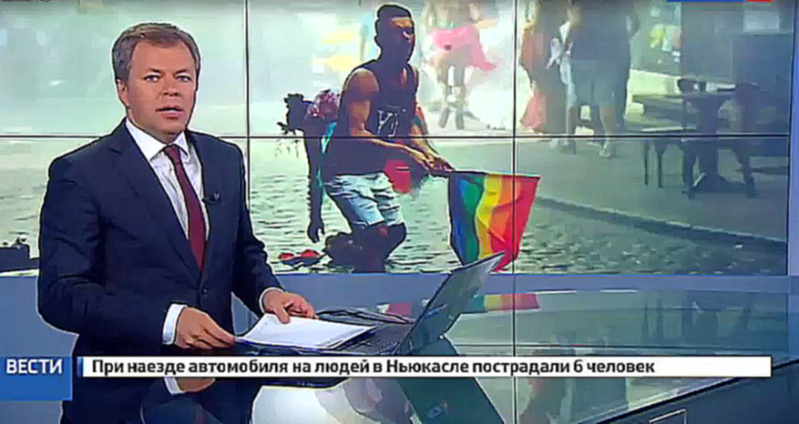 Видеоклип  Стамбульских геев разгоняли резиновыми пулями