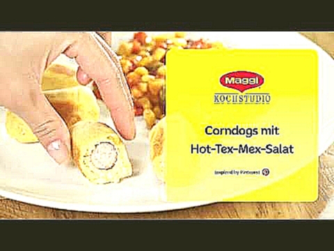Maggi Kochstudio Kinderrezept Corndogs Hot Tex Mex Salat Werbung Werbespot TV Spot 2018 