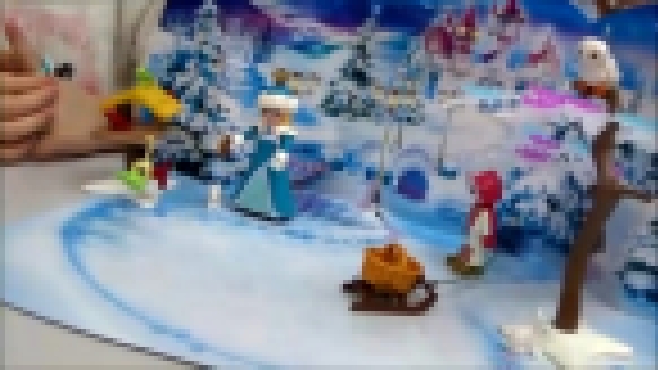 Видеоклип Frozen Playmobil Харибо адвент календарь Эльза Игрушки Конфеты  Advent Calendar 2016 day 7-9