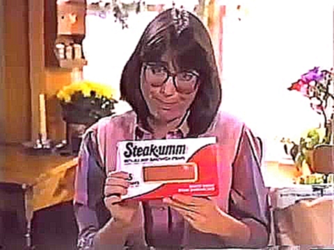 1984 Steak-Umm Sandwich Steaks Commercial 