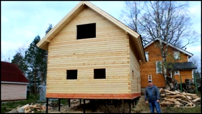 Видеоклип Дома из профилированного бруса, строительство домов. Воплотите свою мечту в реальность. Часть 2