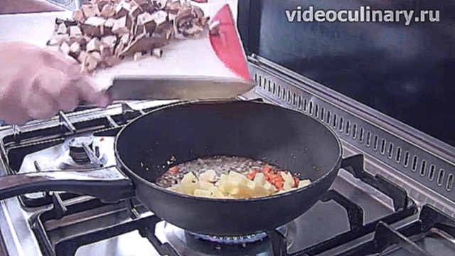 Как приготовить грибной суп с поджаркой 