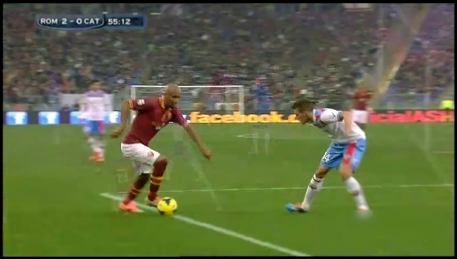 Видеоклип Roma 2-0 Catania (Goal Mattia Destro)