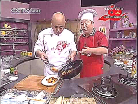 CCTV русский   Китайская кухня 19   1  Жареные ребрышки   2  Праздничная тыква 