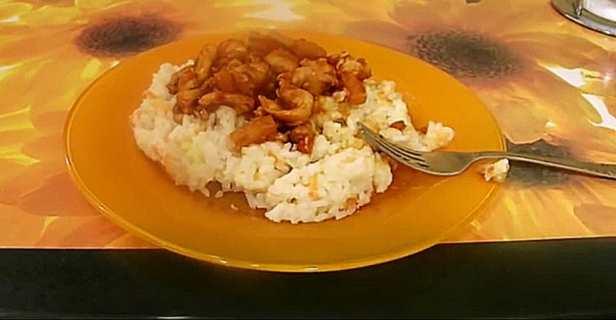 Курица по‑китайски в кисло-сладком соусе с рисом|Рецепты холостяка. Ужин за 30 минут  