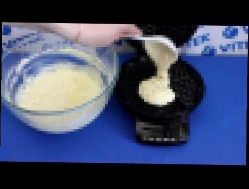 Рецепт приготовления творожных вафель вафельнице VITEK VT-1597 BK 