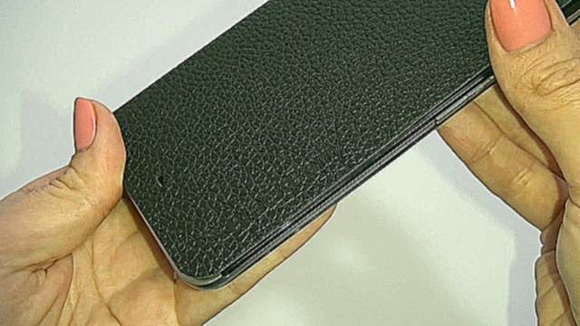 Видеоклип Чехол кожаный книжка для BlackBerry Z30 - обзор 
