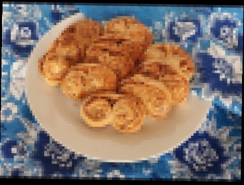 Печенье Ушки. Простой рецепт печенья из слоеного теста с грецкими орехами и сахаром 