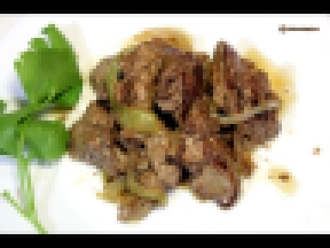Жареная куриная печень / Chicken liver | Видео Рецепт 