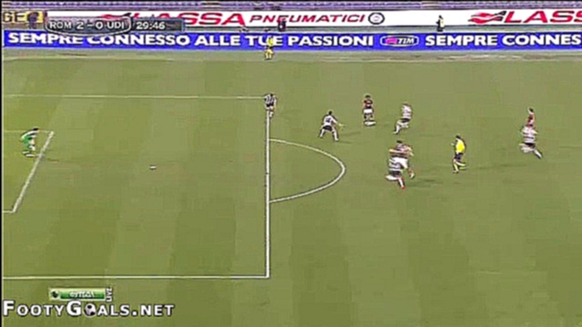 Видеоклип Roma 2-0 Udinese (Goal Mattia Destro)