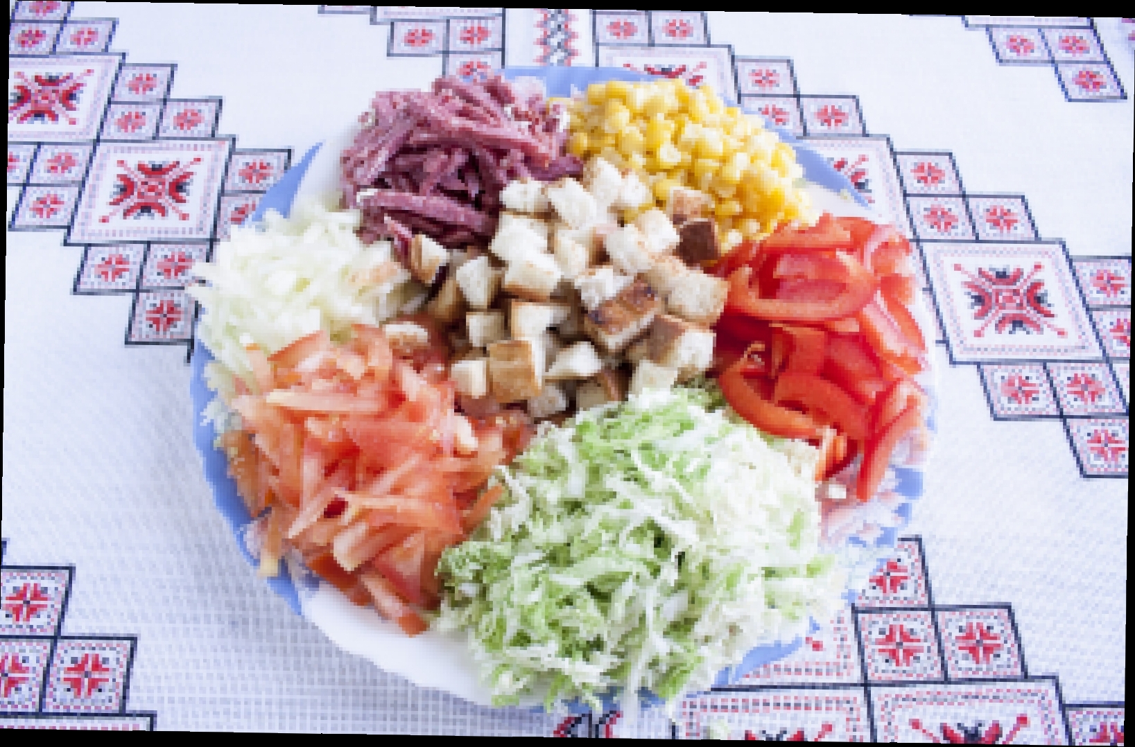 Легкие салаты.Приготовить может каждый) Простой и быстрый рецепт салата Легкий салат на кожен день ! 
