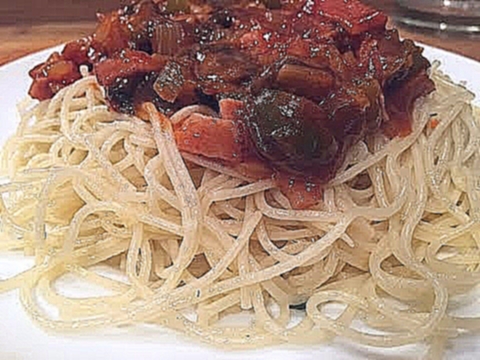 Паста Карбонара, Паста "Болоньезе", Как приготовить спагетти, пасту с соусом от Николая 