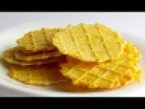 Сырные Вафли кулинарный видео рецепт 