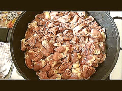 Паста с сердечками и грибами в сливочном соусе 
