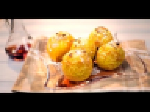 Полезный десерт. Яблоки с творогом в духовке / Apple with cottage cheese in the oven 