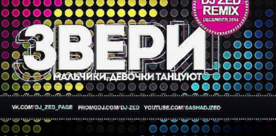 Видеоклип Звери - Девочки, Мальчики Танцуют (DJ Zed Remix)