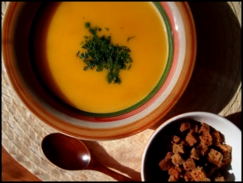 Легко и просто: Суп-пюре из тыквы 