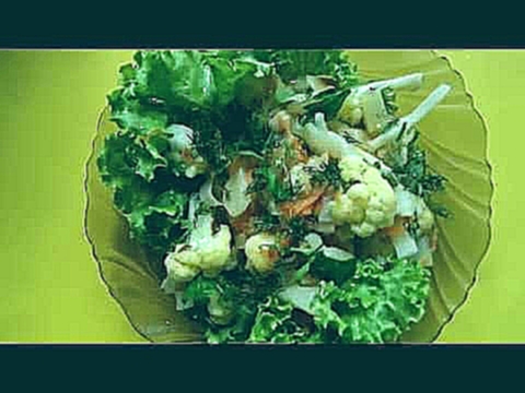 Рагу овощное тушеные овощи из цветной капусты и кабачков 